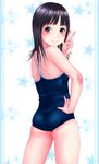  ass bad_id bad_pixiv_id competition_school_swimsuit neuron_(exceed) one-piece_swimsuit original school_swimsuit solo swimsuit 