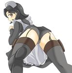  ass code_geass garters lowres maid momio panties shinozaki_sayoko solo thighhighs underwear 