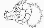  animated avian bird chew cycle dragon feathers hard_vore hexadec nom vore 