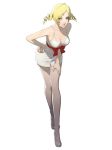  1girl atlus blonde_hair blue_eyes bow bra catherine catherine:_full_body catherine_(game) drill_hair eyeshadow full_body lace lace-trimmed_bra lace-trimmed_legwear lace-trimmed_panties leaning_forward looking_at_viewer makeup official_art panties red_bow simple_background soejima_shigenori solo thighhighs twin_drills twintails underwear waist_bow white_background white_bra white_legwear white_panties 