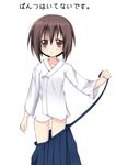  artist_request bamboo_blade blue_hakama hakama japanese_clothes kawazoe_tamaki solo undressing 