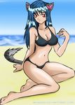  big bikini breasts cat cats girl legs ne-cha nekochank swimsuit 