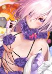  fate/grand_order marushin mash_kyrielight open_shirt pantsu tagme undressing 