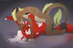  2019 anthro anvil_position blonde_hair breasts cum cum_in_pussy cum_inside digital_media_(artwork) dragon duo eyes_closed female hair horn legs_up lunalei lying male male/female moan on_back open_mouth penetration sex simple_background vaginal vaginal_penetration white_hair 