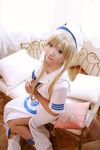  alicia_florence aria aria_company_uniform cosplay dress mizuhara_arisa pantyhose photo solo 