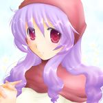  blush closed_mouth dragon_quest dragon_quest_ii eyebrows_visible_through_hair head_scarf long_hair looking_at_viewer minyo own_hands_together portrait princess_of_moonbrook smile solo tareme upper_body white_background 