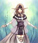  copyright_request elf fantasy hirano_katsuyuki lowres pointy_ears solo thighhighs 