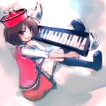  instrument keyboard_(instrument) lyrica_prismriver nokishita smile solo touhou 