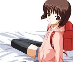  backpack bag miniskirt natori_(natorism) original randoseru skirt solo thighhighs zettai_ryouiki 