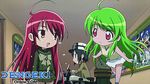  alastor_(shakugan_no_shana) chibi hermes inukami! jewelry kino kino_no_tabi multiple_girls pendant red_hair screencap shakugan_no_shana shana youko_(inukami) 