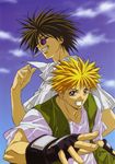  amano_ginji get_backers male mido_ban tagme 