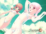  bikini cuffs garden gayarou himemiya_ruri hoshino_erika swimsuits wallpaper 