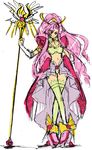  armor artist_request code_geass euphemia_li_britannia long_hair pink_hair solo staff thighhighs 