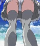  nerine panties pantyshot screencap shuffle! solo thighhighs underwear 