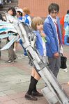  cosplay cyborg lowres photo saishuu_heiki_kanojo school_uniform shuuji_(saishuu_heiki_kanojo) wings 