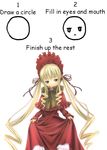  blonde_hair drawing how_to how_to_draw_an_owl long_hair parody rozen_maiden shinku solo 