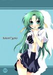  higurashi_no_naku_koro_ni ico_(pekoguest) long_hair open_clothes open_shirt shirt solo sonozaki_shion 