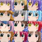  cinque_(nanoha) deed_(nanoha) dieci_(nanoha) due_(nanoha) eyepatch glasses gununu lyrical_nanoha mahou_shoujo_lyrical_nanoha_strikers multiple_girls nove_(nanoha) numbers_(nanoha) otto_(nanoha) quattro_(nanoha) sein_(nanoha) sette_(nanoha) tre_(nanoha) uno_(nanoha) wendi_(nanoha) 