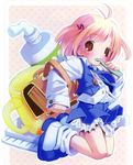  backpack bag blush brushing_teeth child copyright_request highres pop solo toothbrush toothpaste 