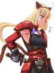  animal_ears cat_ears final_fantasy final_fantasy_xi mithra scorpion_harness solo tori_(torinchi) 