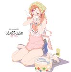  apron barefoot electric_plug electric_socket food head_scarf ninton onigiri original rice_cooker solo 