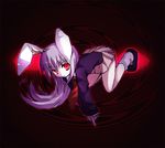  animal_ears bangs bunny_ears dollar reisen_udongein_inaba solo touhou 