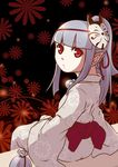  copyright_request cpu_(hexivision) fox_mask japanese_clothes kimono mask red_eyes solo 