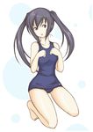  artist_request long_hair minami-ke minami_kana one-piece_swimsuit school_swimsuit solo swimsuit 