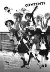  ga_geijutsuka_art_design_class hayama_akiho hidamari_sketch ichii_yui manga_time_kirara mikami_komata monochrome rakka_ryuusui tagme yamaguchi_kisaragi yuno yuyushiki 