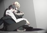  durarara!! heiwajima_shizuo hug male orihara_izaya tagme 