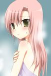  chany hayate_no_gotoku! katsura_hinagiku long_hair solo towel wet 