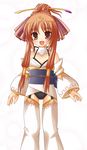  copyright_request garter_belt japanese_clothes lingerie minamori_noeru solo twintails underwear 