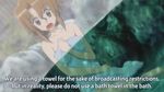  covering folded_ponytail hayate_no_gotoku! maria_(hayate_no_gotoku!) nude_cover onsen screencap solo subtitled towel 