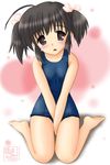  barefoot neopure one-piece_swimsuit school_swimsuit solo swimsuit to_heart_2 yuzuhara_konomi 