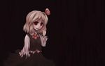  blonde_hair hair_ribbon monolith_(suibou_souko) necktie red_eyes ribbon rumia short_hair solo torn_clothes touhou 