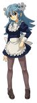  absurdres full_body highres kasuga_(kasuga39) maid older pantyhose solo standing transparent_background wikipe-tan wikipedia 