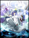  bad_id bad_pixiv_id book hat library long_hair patchouli_knowledge purple_hair ribbon rougetsu_(eclipse) solo touhou voile window 