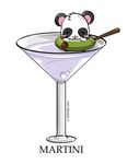  bad_source copyright_request drink glass innertube jenny_pham martini no_humans olive panda 