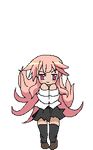  animated animated_gif long_hair looping_animation louise_francoise_le_blanc_de_la_valliere lowres lucky_star minamura_haruki motteke!_serafuku parody solo thighhighs transparent_background zero_no_tsukaima zettai_ryouiki 