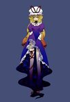  blonde_hair gloves highres solo touhou yakumo_yukari yellow_eyes yoshida_nishi 