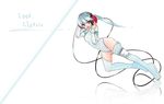  apple_inc. bad_id bad_pixiv_id chako_nejio digital_media_player elbow_gloves gloves headphones ipod ipod-tan legs leotard red_eyes solo thighhighs 