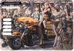  6+girls everyone ground_vehicle masakichi motor_vehicle motorcycle multiple_boys multiple_girls original 