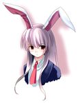  animal_ears bangs bunny_ears reisen_udongein_inaba seo_tatsuya solo touhou 