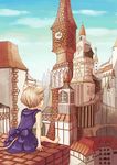  29_(artist) animal_ears cat_ears city copyright_request fantasy scenery solo 