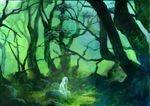  forest ghost green lack nature original scenery solo tree 