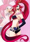  bikini_top blush long_hair ponytail tengen_toppa_gurren-lagann tengen_toppa_gurren_lagann very_long_hair yoko_littner yoko_ritona 