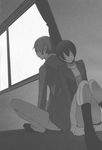  durarara!! kida_masaomi mikajima_saki monochrome yasuda_suzuhito 