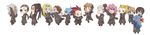  axel chibi demyx kyou larxene lexaeus luxord marluxia roxas saix vexen xaldin xemnas xigbar xion_(kingdom_hearts) zexion 