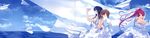  abhar crease deep_blue_sky_&amp;_pure_white_wings koga_sayoko misaki_kurehito miyamae_tomoka summer_dress tsuyazaki_kokage 