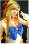  aino_minako bishoujo_senshi_sailor_moon blonde_hair bow cosplay hair_bow photo sailor_venus 